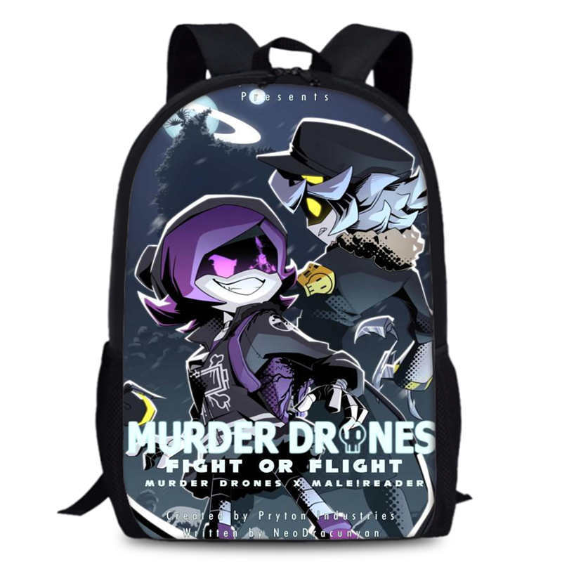 Drones - Mochila periférica do anime Murder Drones,