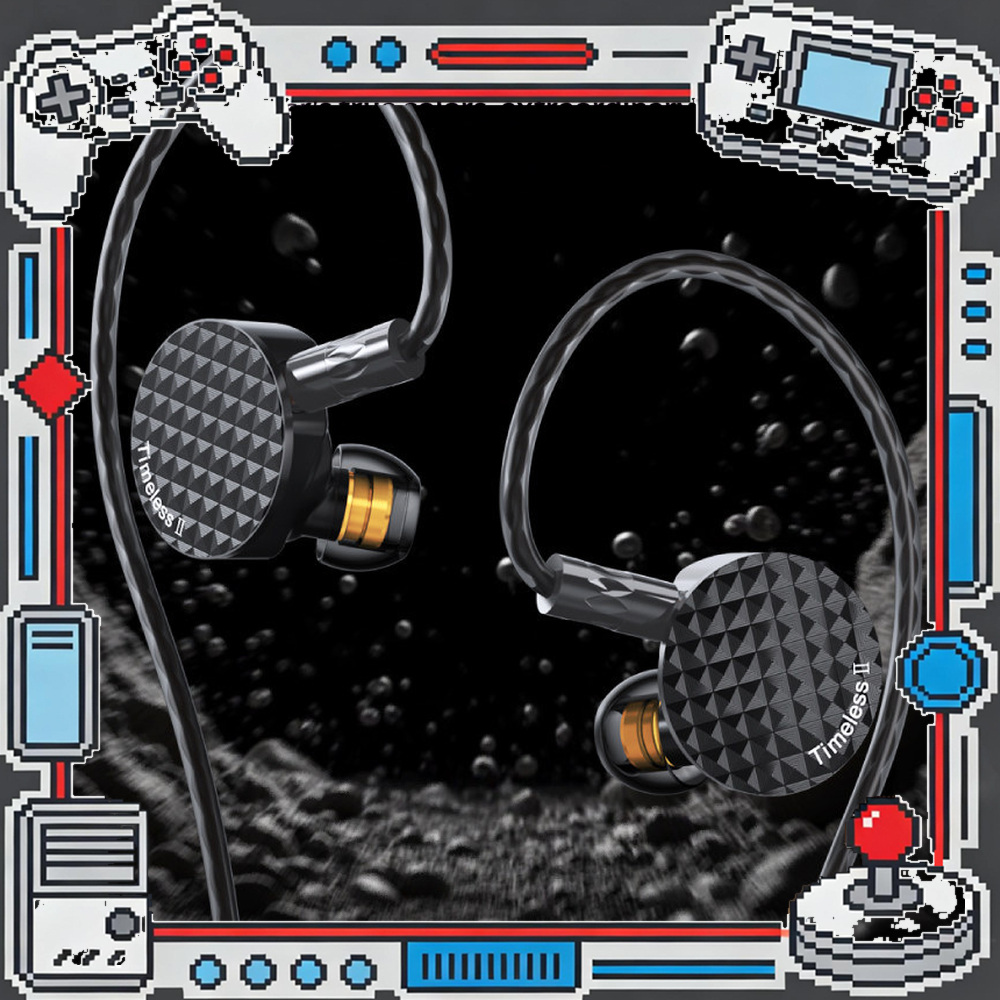Planar Magnetic Iem Earphones - 7Hz Timeless 2 Fones de Ouvido