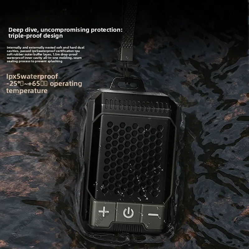 Caixa de Som Bluetooth Portáti - Portable Bluetooth Speaker Waterproof Ipx7 avaliação e preço