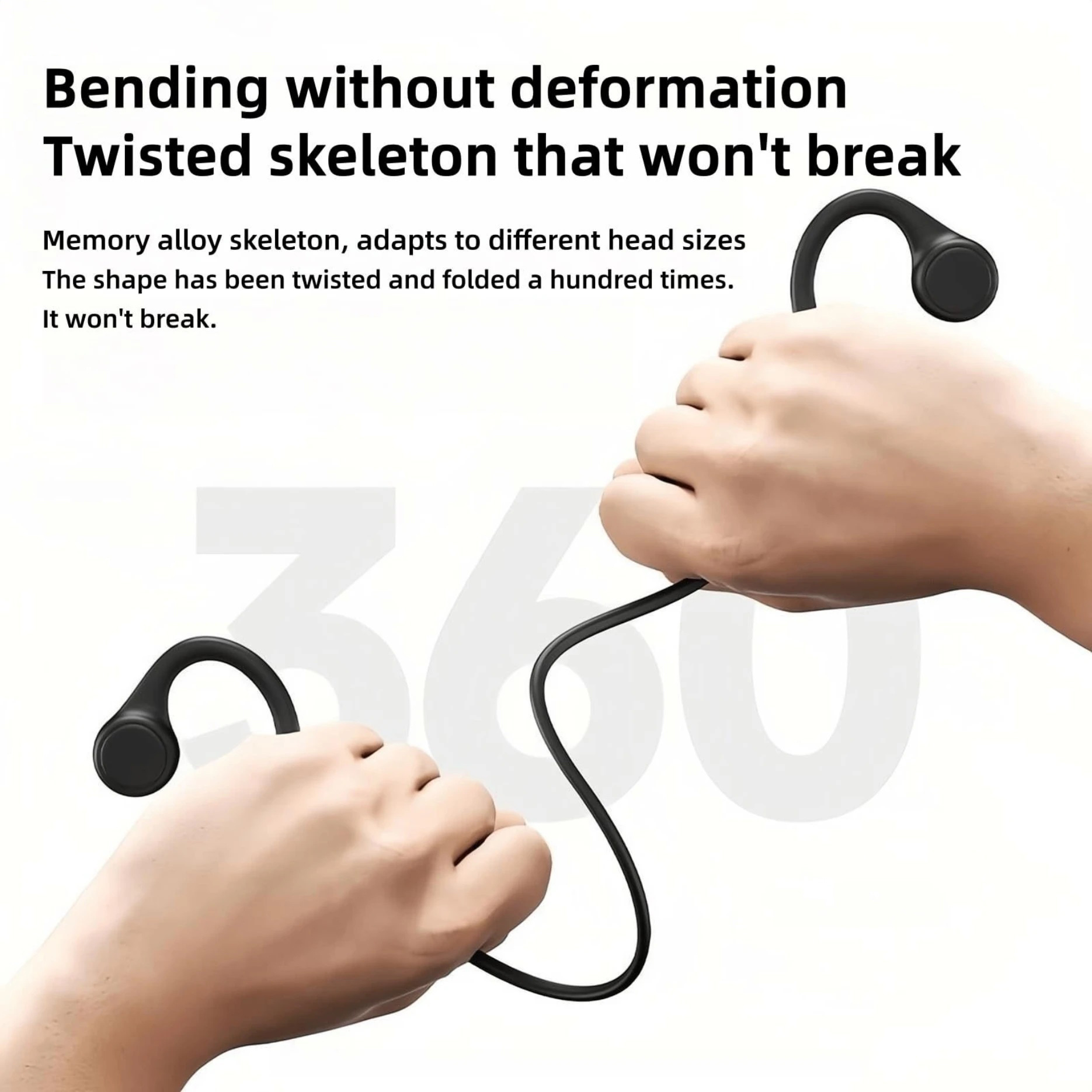 Lonmao b33 fones de ouvido de  - Bone Conduction Running Headphones avaliação e preço
