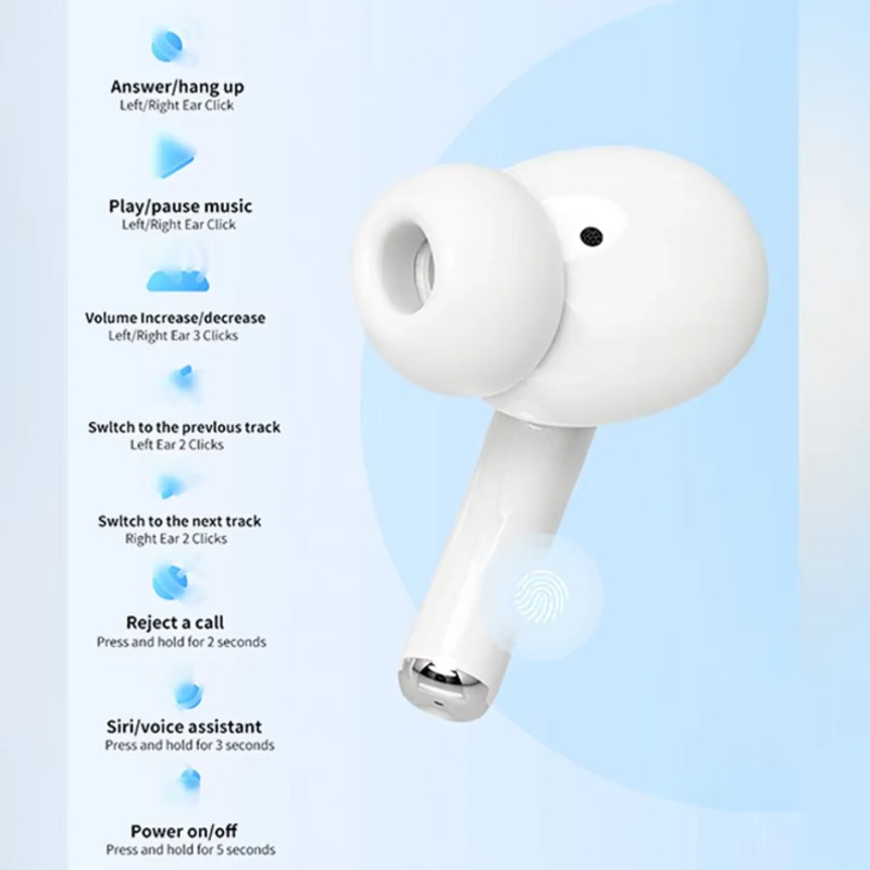 Fones de ouvido Bluetooth A5 T - Tws Earbuds Bluetooth 5.3 avaliação e preço