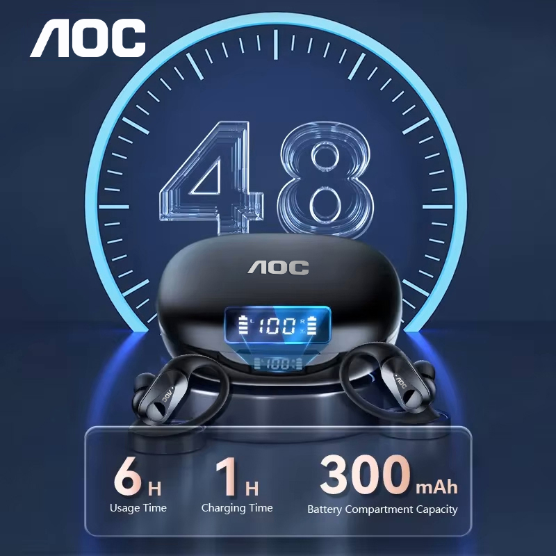 Fone de Ouvido Esportivo AOC S - Type C Wired Earphones With Mic avaliação e preço
