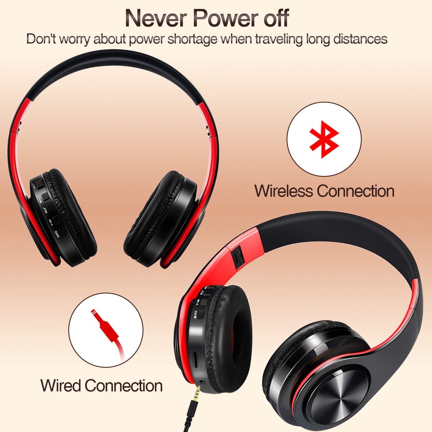Catassu fone de ouvido bluetoo - Anc Wireless Over Ear Headphones avaliação e preço