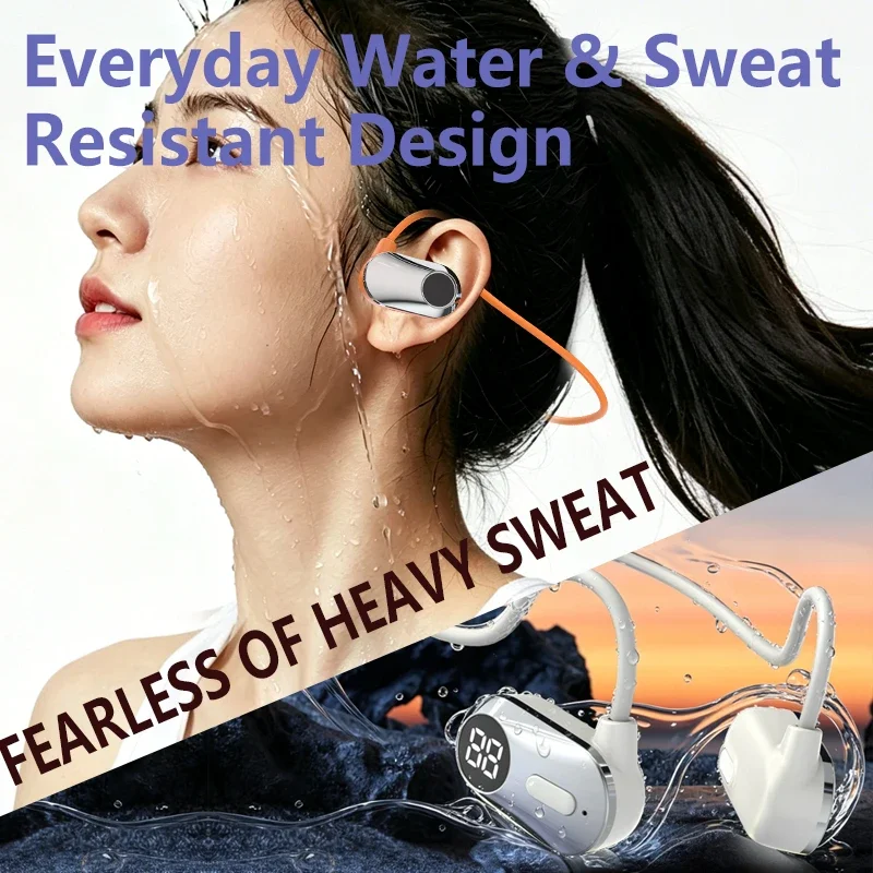 Fones de Ouvido Bluetooth para - Bone Conduction Running Headphones avaliação e preço