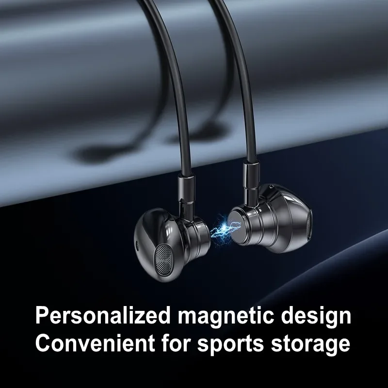 Novo yg07 fones de ouvido sem  - Magnetic Neckband Sports Earphones avaliação e preço
