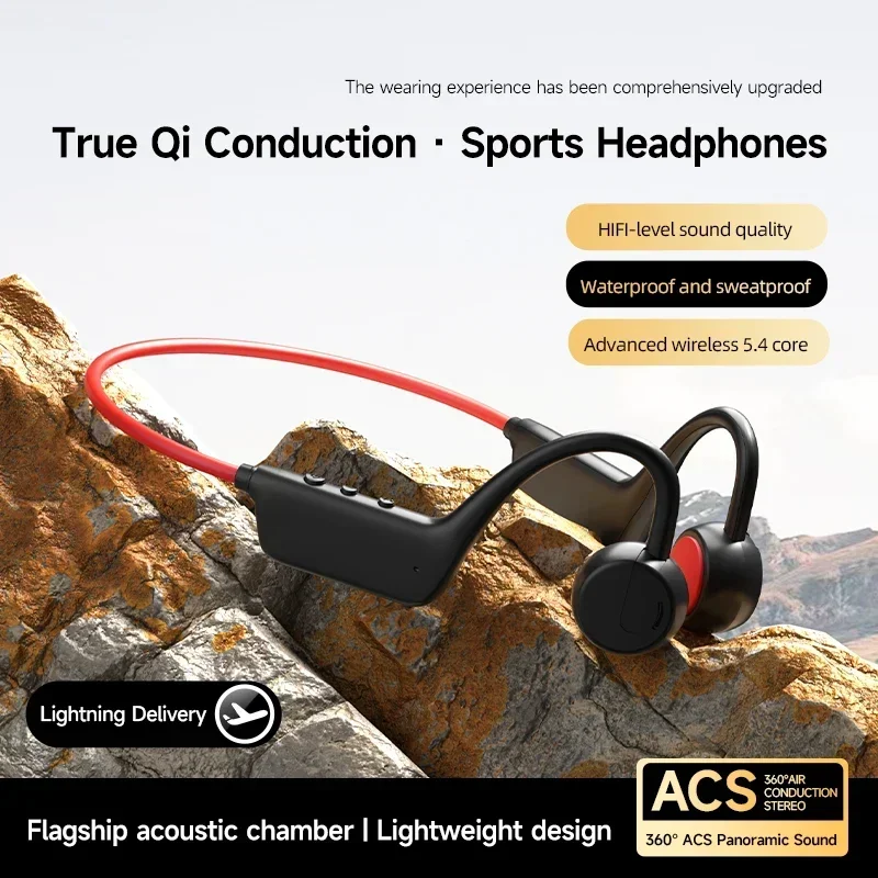 Fone de Ouvido por Condução Ós - Bone Conduction Running Headphones avaliação e preço