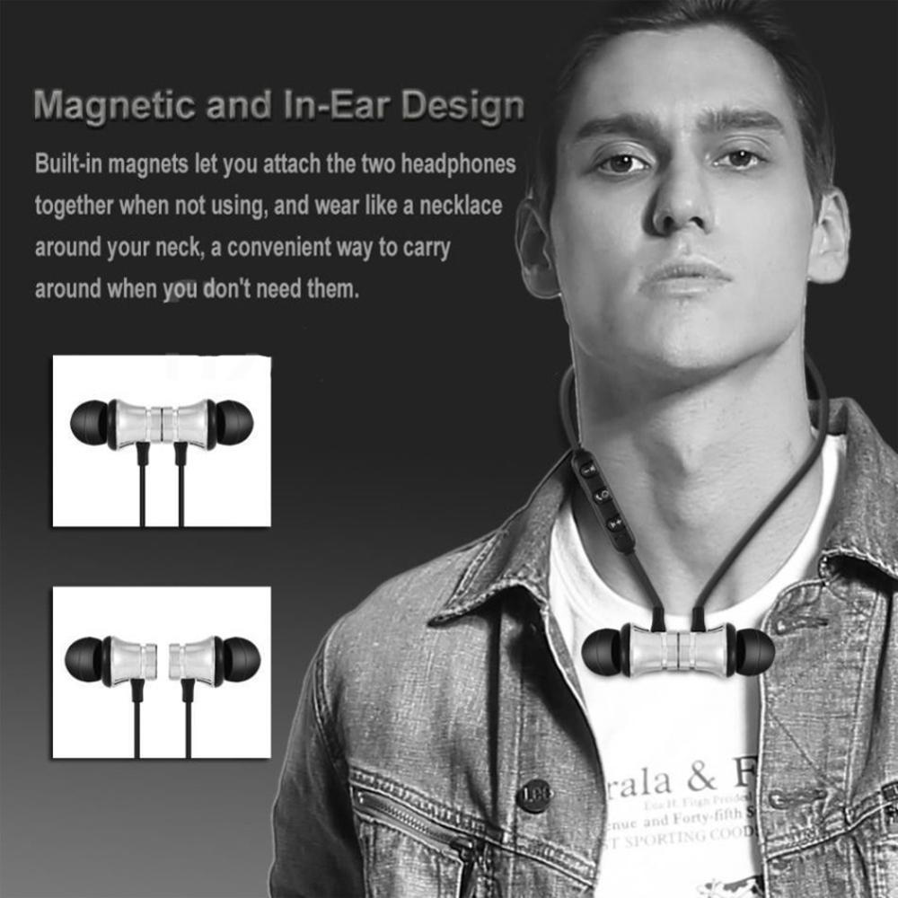 Fones de ouvido intra-auricula - Magnetic Neckband Sports Earphones avaliação e preço