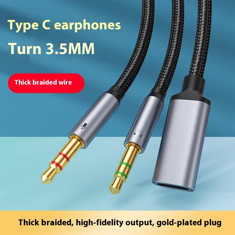 1 pçs telefone tablet pc acess - Type C Wired Earphones With Mic avaliação e preço