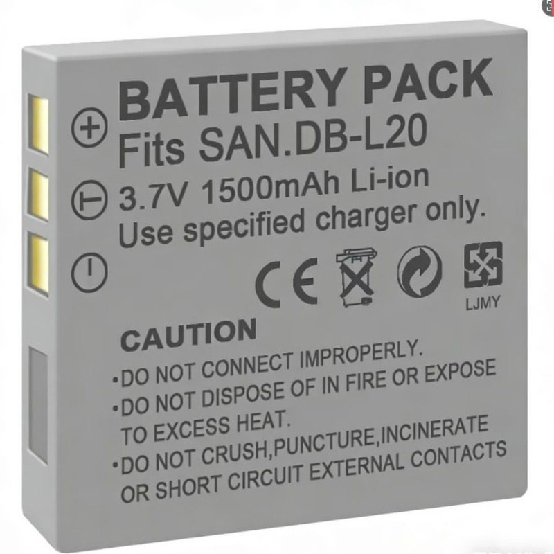 Bateria 3.7V 1500mAh DB-L20 pa - Drones avaliação e preço