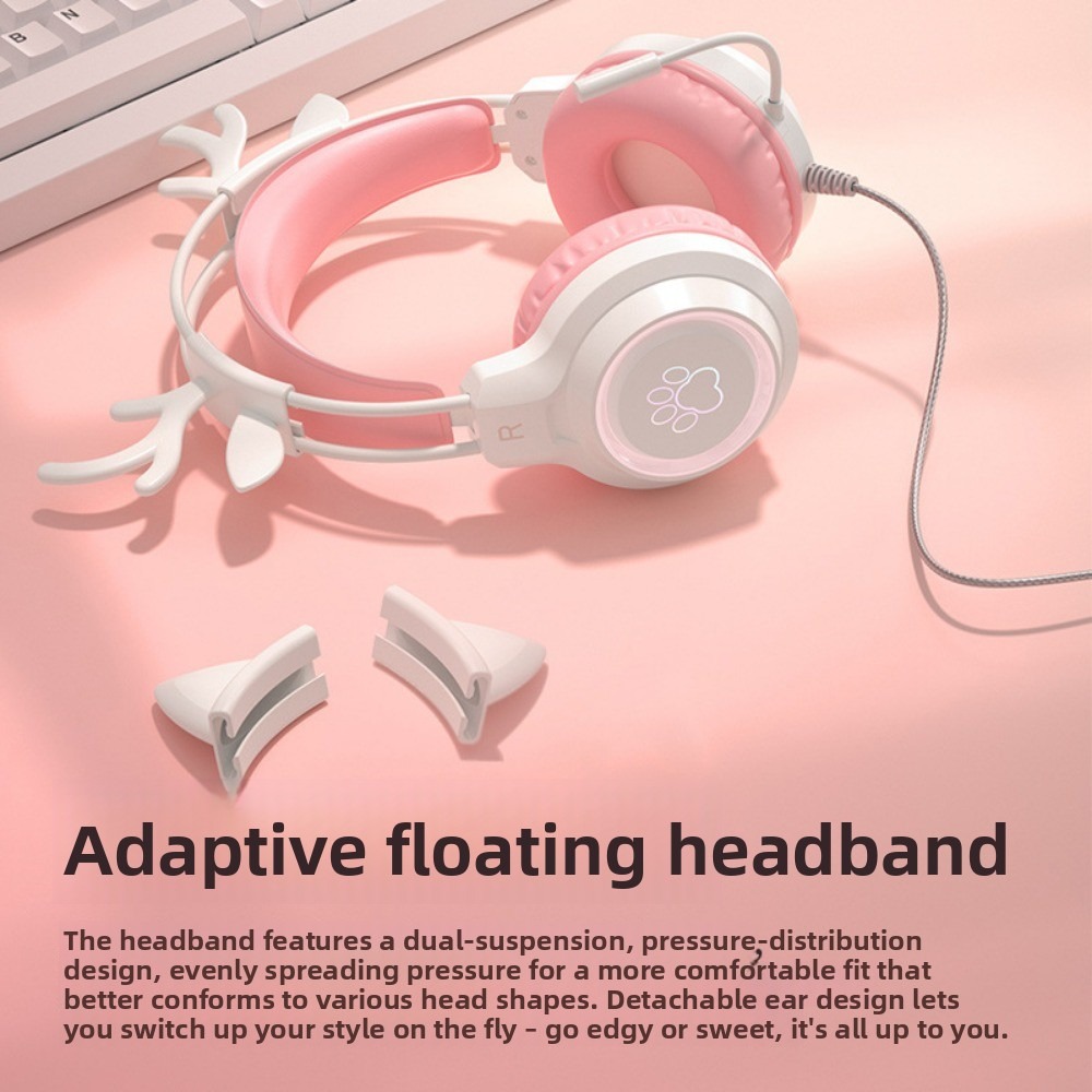 Fones de Ouvido RGB para Jogos - Gaming Headset With Mic Rgb avaliação e preço
