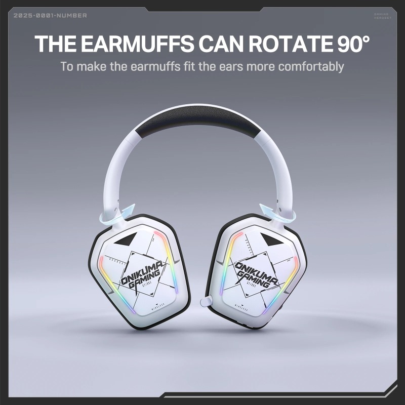 Fone de Ouvido Gamer Sem Fio O - Gaming Headset With Mic Rgb avaliação e preço