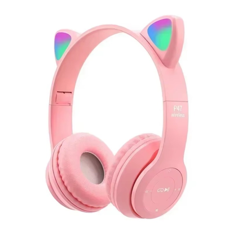Fones de Ouvido Bluetooth Sem  - Cat Ear Bluetooth Headset Led avaliação e preço